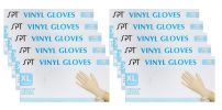 All Purpose Vinyl Gloves (1,000 Gloves, 10 Boxes of 100 Gloves), size XL