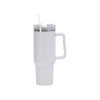 40oz Stainless Steel Handle Bottle Car Cup Double-layer Vacuum Iced Beer Cup Outdoor Portable Travel Insulation Cup - Dark Violet - 40oz