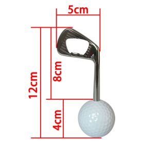 Creative Golf Ball Bottle Opener Corkscrew Wine Beer Jar Opener Kitchen Gadgets for Family Kitchen Tool Supplies - China - Silver