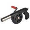 BBQ Hand Blower Household Portable Fan Air Blower for Grill Outdoor Cooking Picnic Camping Hand Crank Tool Stove Combustion Tool - China - Type 1