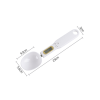 500g; LCD Electronic Digital Spoon Scale; Digital Measuring Spoon; Kitchen Scale Weighted Gram Spoon (Batteries Are Not Included) - White