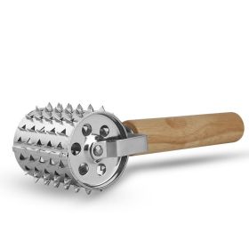 1pc Kitchen Stainless Steel Meat Tenderizer; Steak Needle; Rolling Meat Pin; Meat Tenderizer; Kitchen Small Utility Meat Tenderizer Needle - Meat Tend