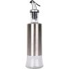 1PC Glass Seasoning Bottle Oil Bottle Stainless Steel Sheath Oil Pot Oil Pot Set Vinegar Bottle Soy Sauce Bottle Kitchen Supplies - 300ML