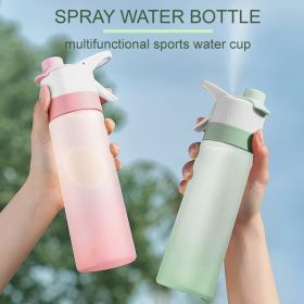Misting Water Bottle for Sports and Outdoor Activities - BPA-Free Food Grade Plastic with Spray Mist - Portable and Convenient for Office, Gym, Runnin