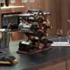 Eagle wine rack/wine racks countertop/Solid wood wine rack /Home wine rack/Living room wine rack/ PINE - as Pic