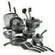 Tramontina Primaware 18 Piece Non-stick Cookware Set, Steel Gray - Tramontina