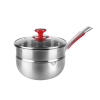 Kitchen & Dining Cookware Stainless Steel Snow Pan - Silver - 22 cm