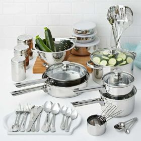 Stainless Steel Cookware and Kitchen Combo Set - Complete Your Culinary Arsenal! - 52