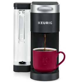 K-Supreme Single-Serve K-Cup Pod Coffee Maker, Black - black