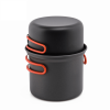 Portable Folding Cookware Set For Outdoor Barbecue Camping Trip Cookware - As pic show - A