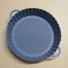 Air Fryer Tray Silicone Kitchen Supplies AirFryer Silicone Pot Grill Pan Accesso - Default