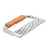 Wide Crinkle Cutter Stainless Steel Wave Cutter Cutting Tool Salad Chopping Knife Potato Carrot Fruits Vegetable Slicer Kitchen Gadget Tool ESG12204 -
