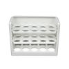 Refrigerator Egg Storage Box; Side Door Multi-layer Egg Tray For Refrigerator; Anti-fall Egg Tray; Kitchen Egg Rack - White