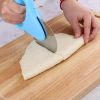 Palm-Held Pizza Slicer Pizza Wheel Cutter Sharp and Easy to Clean with Removable Stainless Steel Blade Pizza Tool Modern Kitchen Gadgets - Blue