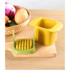1pc Diced Onion; French Fries; Carrot And Ham; Cucumber And Potato Cutter; 5.91''√ó3.94''√ó3.35'' - White