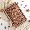 1pc Kitchen Baking Utensils Solid Bottom Brownie Baking Pan Square Non-stick Cake Mold Thickened Household Kitchen Baking Accessories - Brownie Cake M
