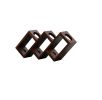 3 Bottles of Table Wine Rack/Solid wood wine rack /Home wine rack//Living room wine rack/ PINE - as Pic