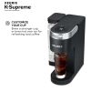 K-Supreme Single-Serve K-Cup Pod Coffee Maker, Black - black