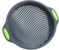 Silicone Mold 2 PC Food Grade Silicone Baking Pan Loaf Bread Pan and Round Cake Pan Non-Stick Pan Microwave Oven Dishwasher Safe - black
