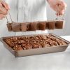 1pc Kitchen Baking Utensils Solid Bottom Brownie Baking Pan Square Non-stick Cake Mold Thickened Household Kitchen Baking Accessories - Brownie Cake M