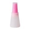Silicone Flat-bottomed Barbecue Oil Bottle Brush BBQ Brushes - Blue
