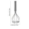 1pc Potato Masher; Stainless Steel Potato Press; Food & Fruit Pressing Tool - Stainless Steel Potato Press
