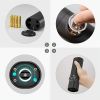 1pc Electric Salt And Pepper Grinder With Adjustable Coarseness Refillable; Pepper Mill; Battery Powered; Kitchen Automatic Grinder; Kitchen Gadgets -