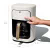 14 Cup Programmable Touchscreen Coffee Maker, White Icing by Drew Barrymore - white icing