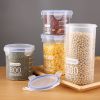 1pc Grain Storage Tank; Plastic Grain Storage Box; Airtight Tank - Combination Set (S+M+L+XL)