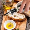 1PC Glass Seasoning Bottle Oil Bottle Stainless Steel Sheath Oil Pot Oil Pot Set Vinegar Bottle Soy Sauce Bottle Kitchen Supplies - 150ML