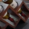 3 Bottles of Table Wine Rack/Solid wood wine rack /Home wine rack//Living room wine rack/ PINE - as Pic