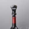 Portable Kitchen Wine Set Abs Material Flower Shape Red Wine Pourer Wine Stopper - BN056