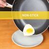 Household Daily Delicacies Pot Safe Non-Stick Cookware Set - Blue - 9 Piece