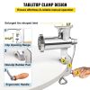 Multifunctional Crank Meat Grinder Manual 304 Stainless Steel Hand Operated Meat Grinder  - Silver - 11.2"