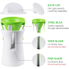 Creative Kitchen Grater Vegetable Grater Propeller Vegetable Slicer Vegetable Slicer Gourd Noodle Maker - Shredder