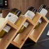 3 Bottles of Table Wine Rack/Solid wood wine rack /Home wine rack//Living room wine rack/ PINE - as Pic