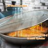 Grease Splatter Screen;  Stainless Steel Fine Mesh Splash Mesh Shield Hot Oil Stopper - 33cm