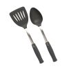 Prairie Signature 14-Piece Cast Aluminum Cookware Set, Linen Speckle - linenspeckle