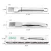 304 Stainless Steel Onion Cutter; Kitchen Accessory; Chopping Green Onion; Veggie Chopper; Multifunctional Scallion Cutter - Style 2