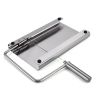 Cheese Slicer with Wire and Board Stainless Steel Slicer Cutter for Hard and Semi Hard Cheese Vegetable Butter Slicing Cutting Serving - stainless ste