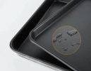 Non Stick Oven Tray Carbon Steel Baking Pan Baking Tray Cookies Pan Baking Tools - Black