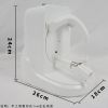 Apple Paring Machine Multifunctional Electric Automatic Peeler Express Electric Peeler Automatic Rotating Fruits & Vegetables Peeler - white