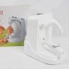 Apple Paring Machine Multifunctional Electric Automatic Peeler Express Electric Peeler Automatic Rotating Fruits & Vegetables Peeler - white