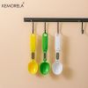 500g; LCD Electronic Digital Spoon Scale; Digital Measuring Spoon; Kitchen Scale Weighted Gram Spoon (Batteries Are Not Included) - White