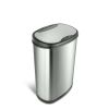 13.2 Gallon Trash Can, Motion Sensor Kitchen Trash Can, Stainless Steel - Stainless Steel