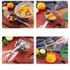 Stainless Steel Manual Juicer Multifunctional Juicer - Steel - A