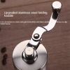 Manual Coffee Grinder Stainless Steel Hand Adjustable Steel Core Burr For Kitchen Portable Coffee Mills Coffee Espresso Press - A