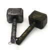 1PC Silver Beer Bottle Openers Multifunction Hammer Of Thor Shaped Beer Bottle Opener With Long Handle Bottler Metal Opener Beer - Gold