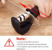 KNIFE SHARPENER Ceramic Tungsten Kitchen Knives Blade Sharpening System Tool USA XH - default