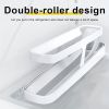 1pc Rolling Refrigerator Egg Dispenser, Space-Saving Holder For Fridge Storage Anti-fall Egg Tray, Egg Rack Tray For Refrigerator, Kitchen Supplies -